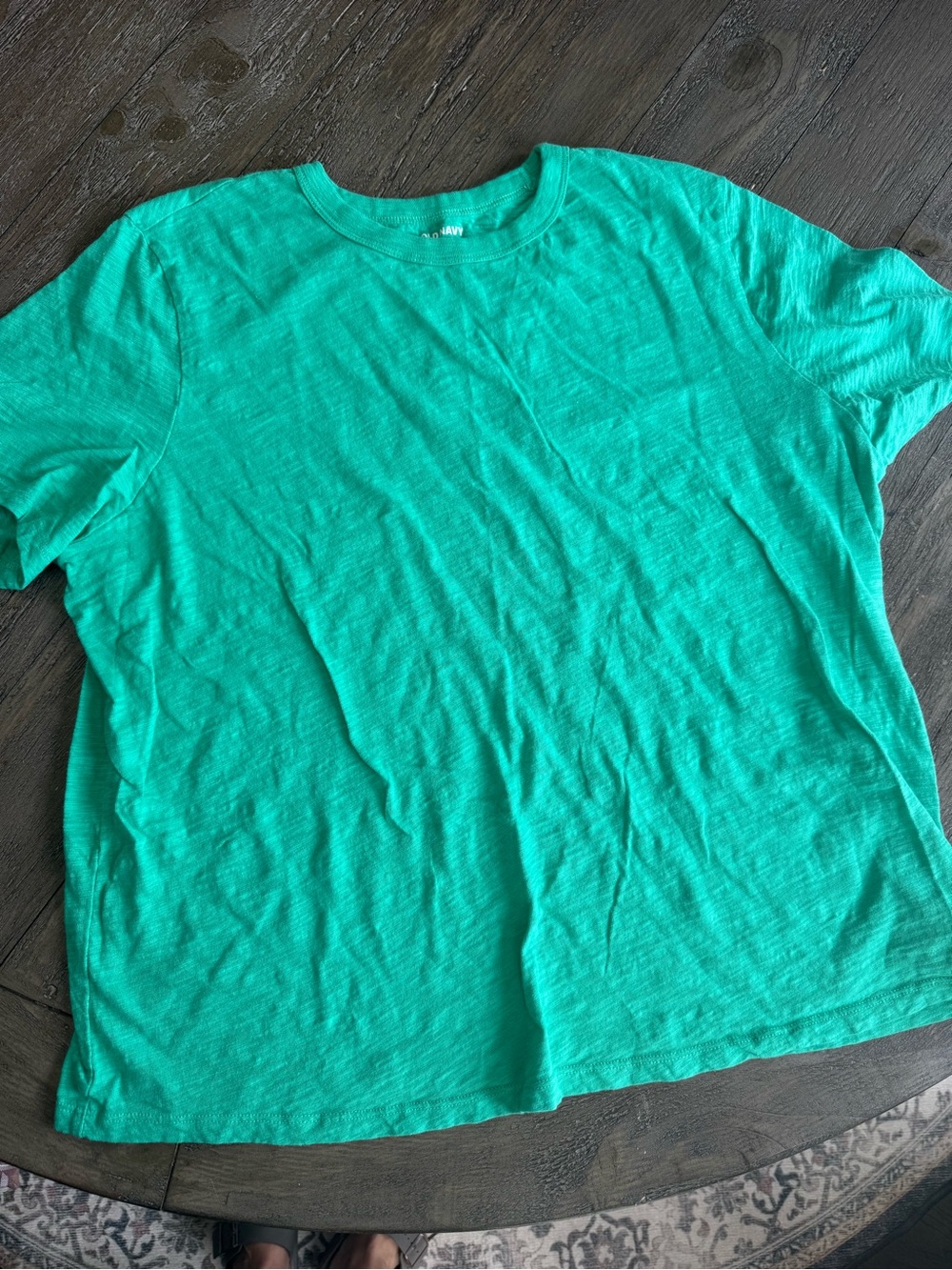 Old Navy EveryWear Women’s XL Green Turquoise Crew Neck T-Shirt